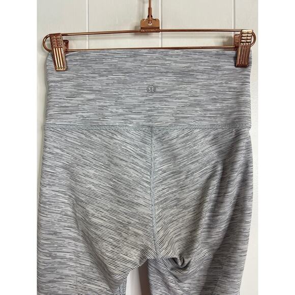Lululemon Wunder Under Hi-Rise 1/2 Tight (Luxtreme) Wee Are From Space‎ Ice Grey - Picture 5 of 6